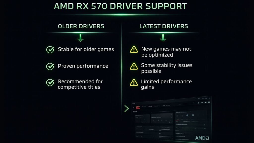 RX 570 Driver Support