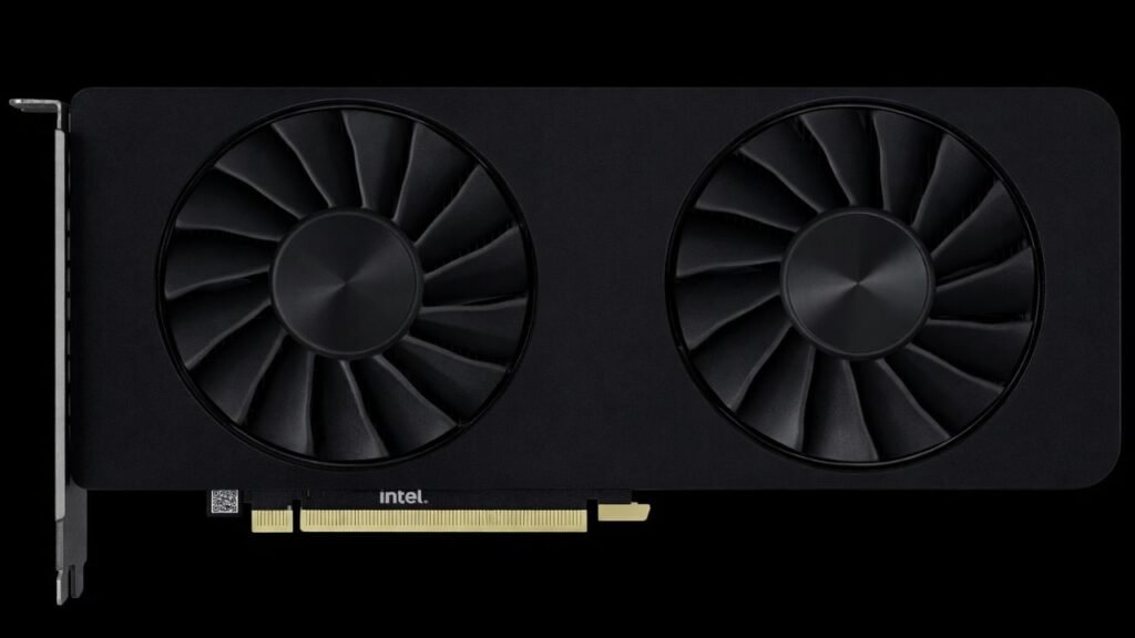Intel Arc A770 graphics card front 