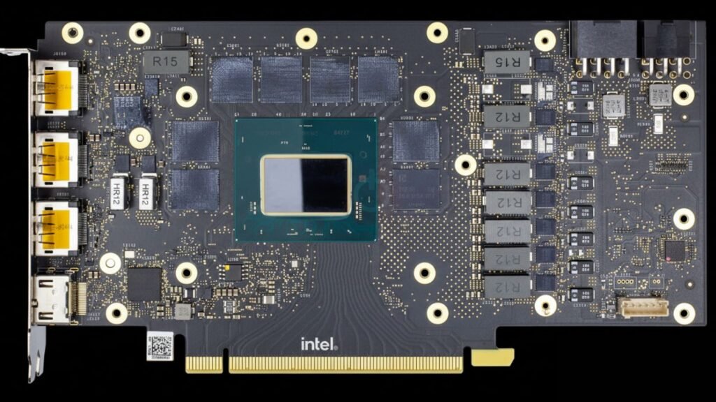 Intel ARC A770 PCB Front 