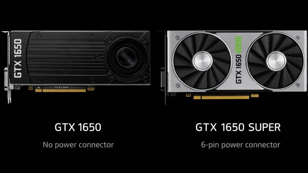 GTX 1650 vs GTX 1650 Super power connector difference