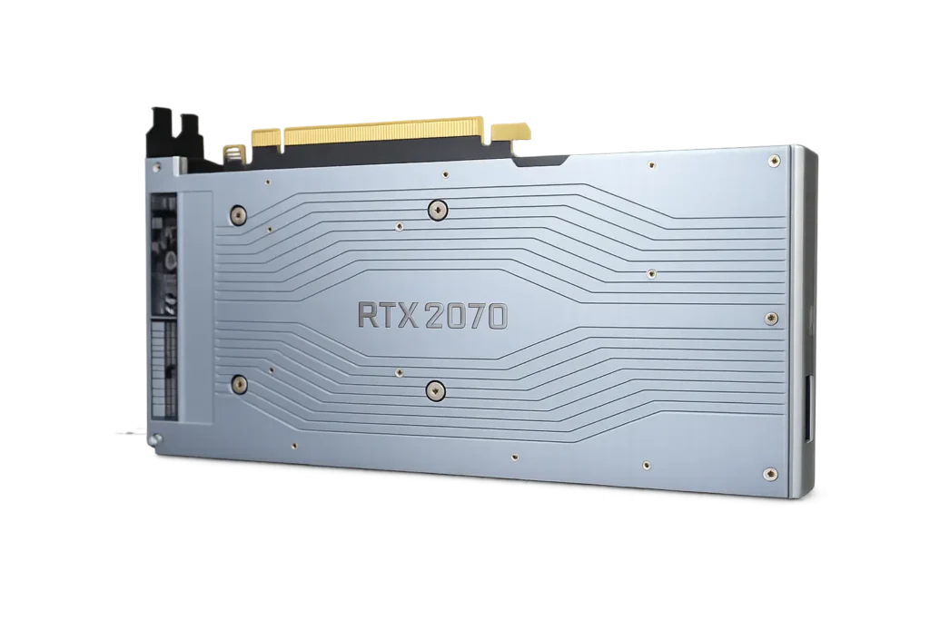 Nvidia GeForce RTX 2070 Back