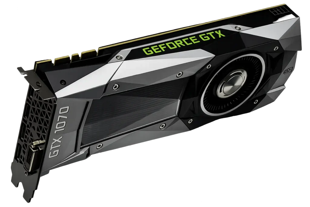 Nvidia GeForce GTX 1070 Rear 